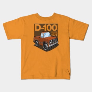 D100 - 1976 (Sunstone) Kids T-Shirt